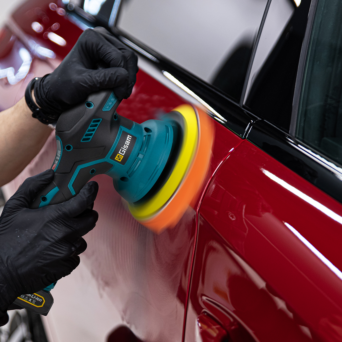 G nto Accu Auto Polijstmachine 8 Versnellingen Verstelbare Auto Elektrisch Waxen Schuren Afdichting Glazuur Power Tool Fit Makita 18 V Batterij Pin