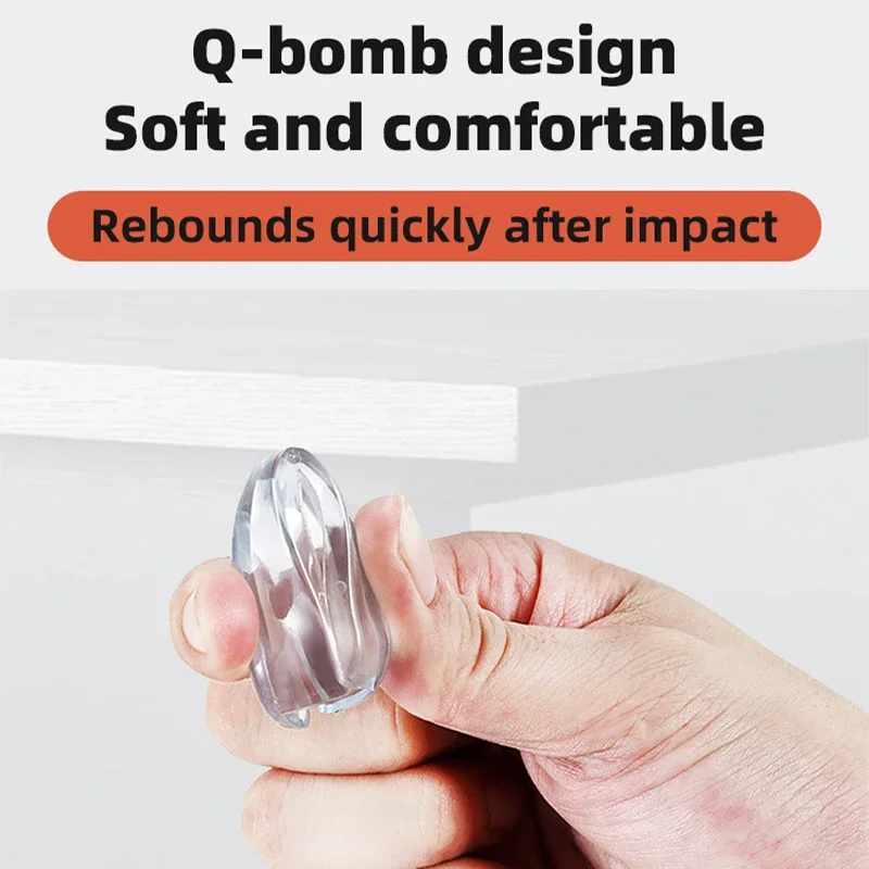 Protector de silicona de seguridad para bebés, cubierta de protección para las esquinas de las mesas, toma de corriente, protectores anticolisión para niños, Protector de mesa, 16 Uds.