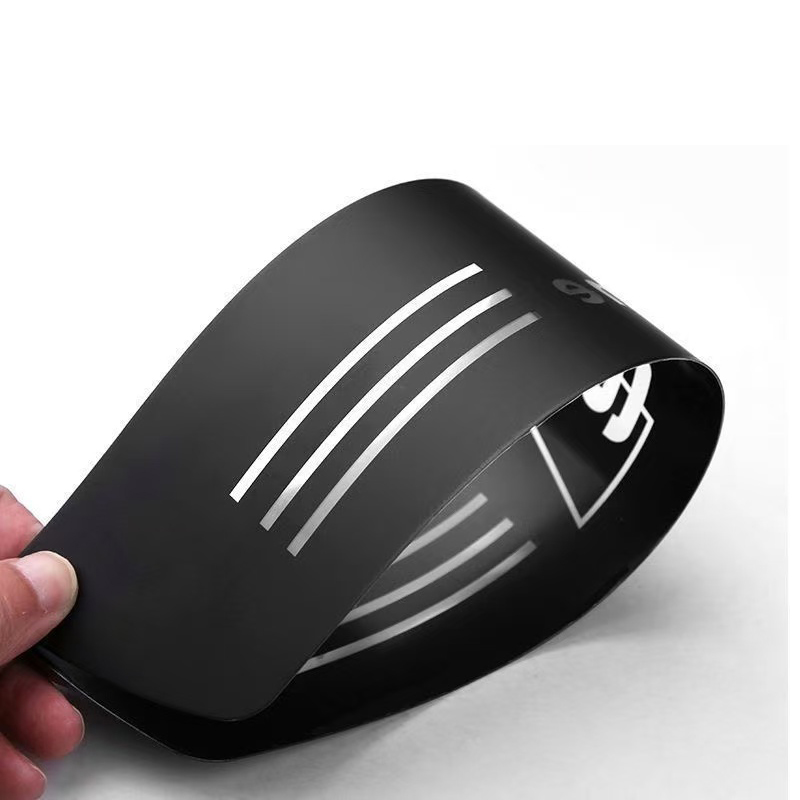 1 Uds. Logotipo de PVC para coche, tablero de proyección de luz de freno, pegatina, emblema, accesorios para Audi Quattro RS s-line A3 A5 A4L A6L