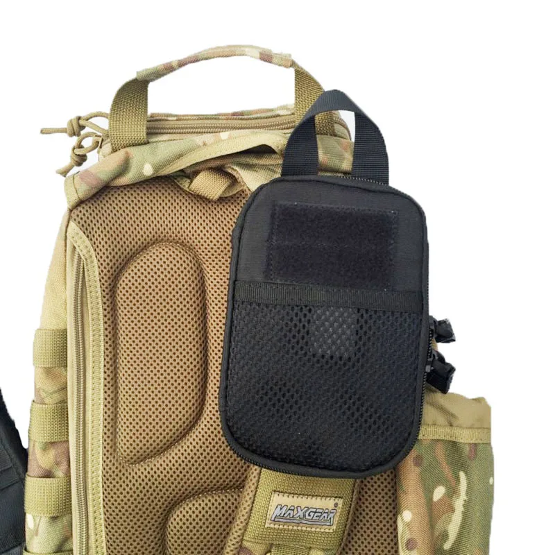 Borsa tattica in nylon 600D Borsa da esterno Molle Molle Marsupio per cellulare Marsupio da cintura Borsa per attrezzi EDC Borsa per gadget