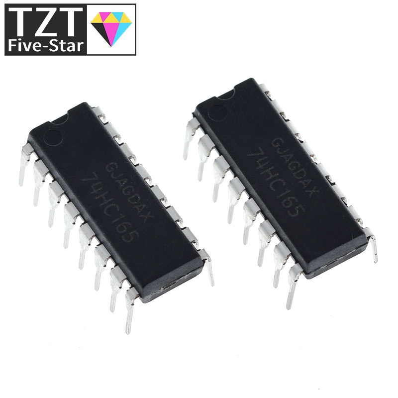 TZT 10/30PCS SN74HC165N SN74HC165 74HC165N 74HC165