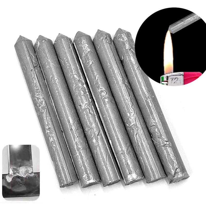 6/3 pièces électrode fourrée à chaud basse température soudage sous vide acier universel cuivre aluminium soudage nouveau 2025