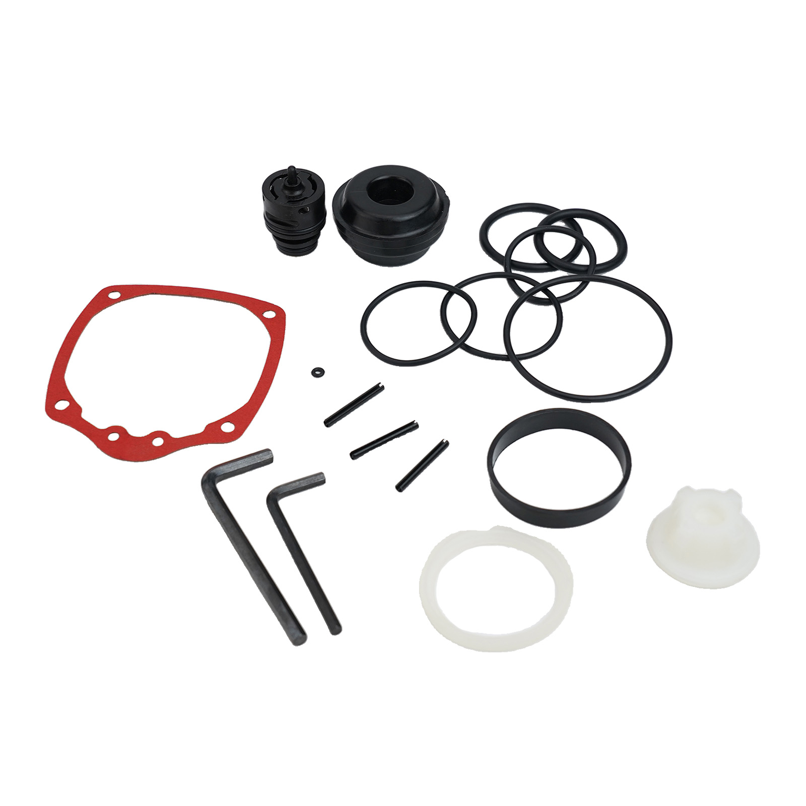 Nuevo Kit de revisión práctico para piezas de repuesto de clavadora Porter con 904750   Kit de revisión Goma duradera negra