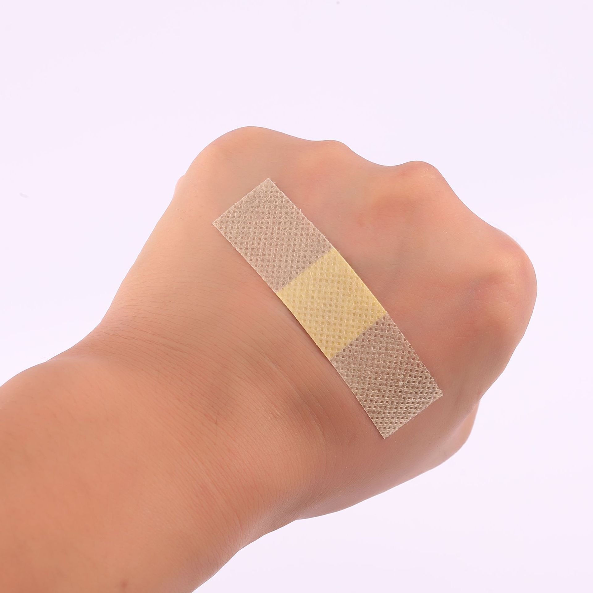 100 pçs impermeável respirável gesso pegajoso acampamento ao ar livre bandagem médica hemostática curativo remendo família reserva band aid