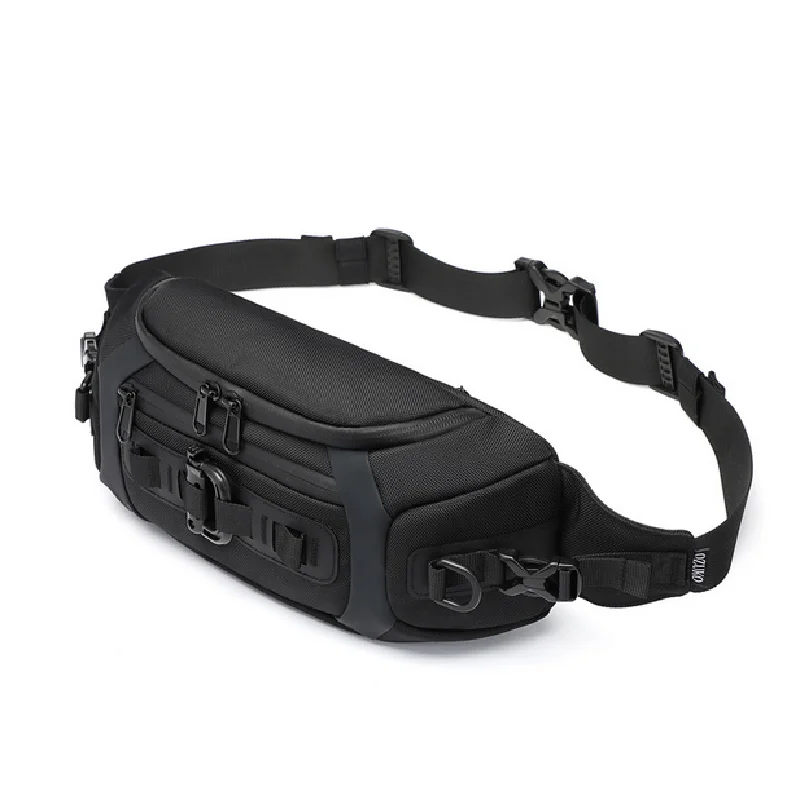 Mode Männer Taille Tasche Outdoor Sport Taktische Fanny Pack Multifunktions Wasserdichte Männliche Brust Tasche Herren Flut Umhängetaschen