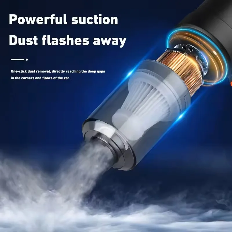 Xiaomi Multi Purpose Vacuum Cleaner Wireless Charging Suction And Blowing Dual-Use Brushless Small mini Handheld Car High-Power