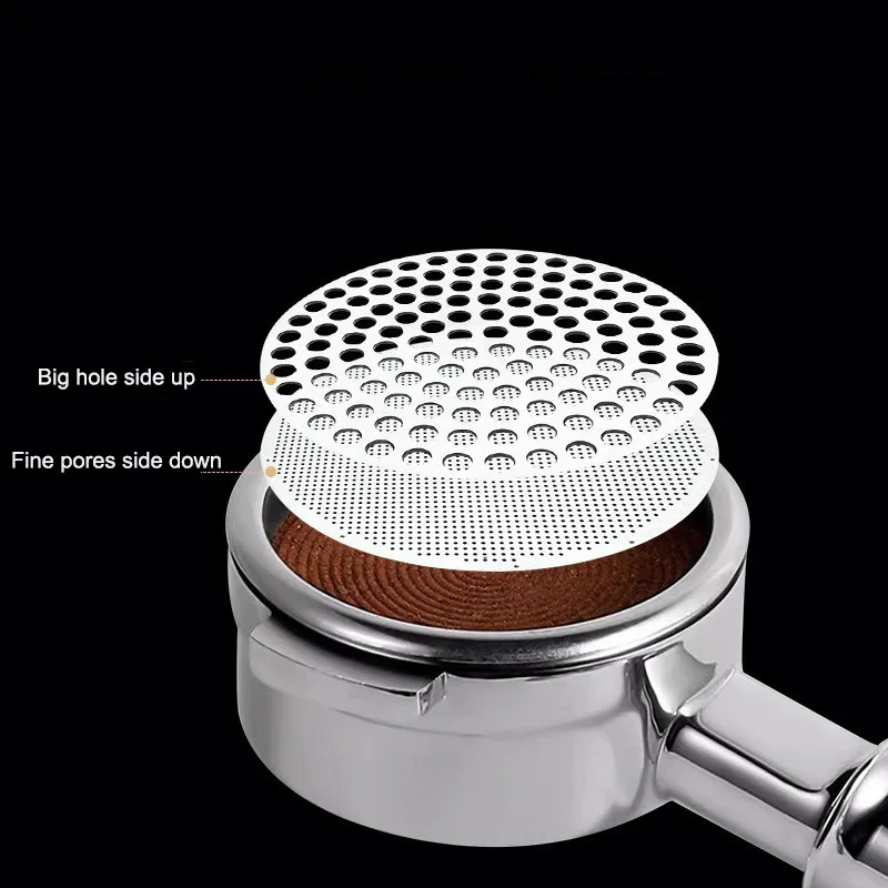 Coffee Secondary Water Separator Stainless Steel Coffee Machine Handle Water Separator Sintered Mesh Filter Filter Screen