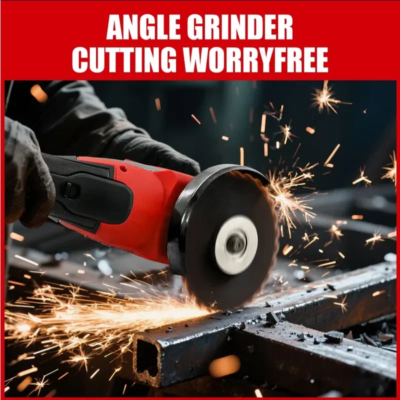 Milwaukee Brushless Angle Grinder 125mm Cutting Polishing Grinding Machine Variable Speed Power Tools For Milwaukee 18V Battery