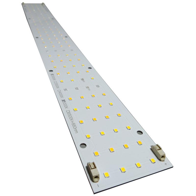 LEDライトバーボードクォンタムストリップ、lm281b Samsung qb128、60w、成長ランプ、混合、3000-6500k、660nm、uv、air、植栽、屋内