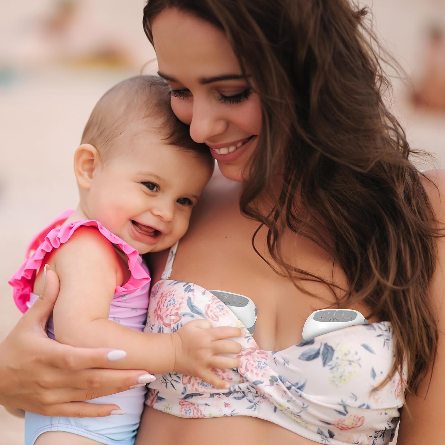 Extractor de leche portátil para amamantar, extractor de leche sin dolor, manos libres, 1200mAh, 3 modos, 12 niveles