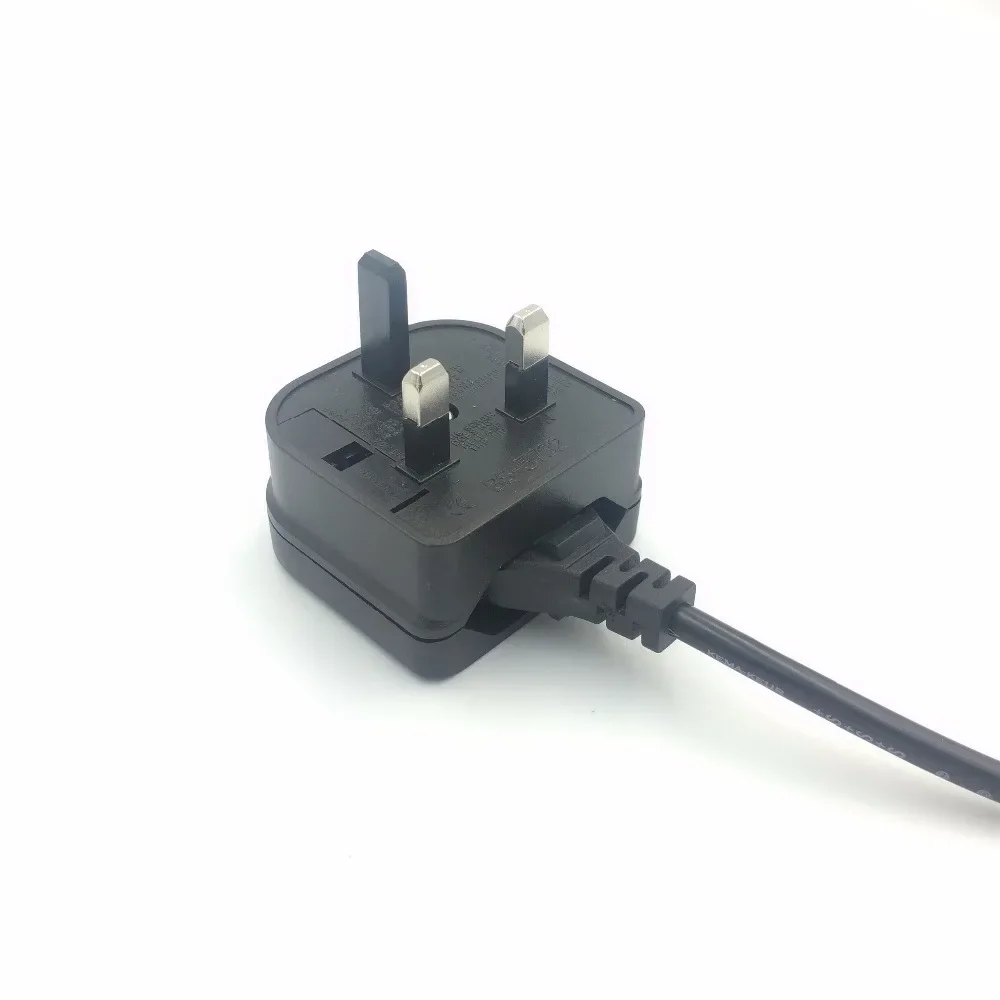 ยุโรปยูโร Eu 2 Pin To Uk 3 Pin Power Socket Travel Plug Adapter Converter Power Adapter Charger Power Socket Outlet