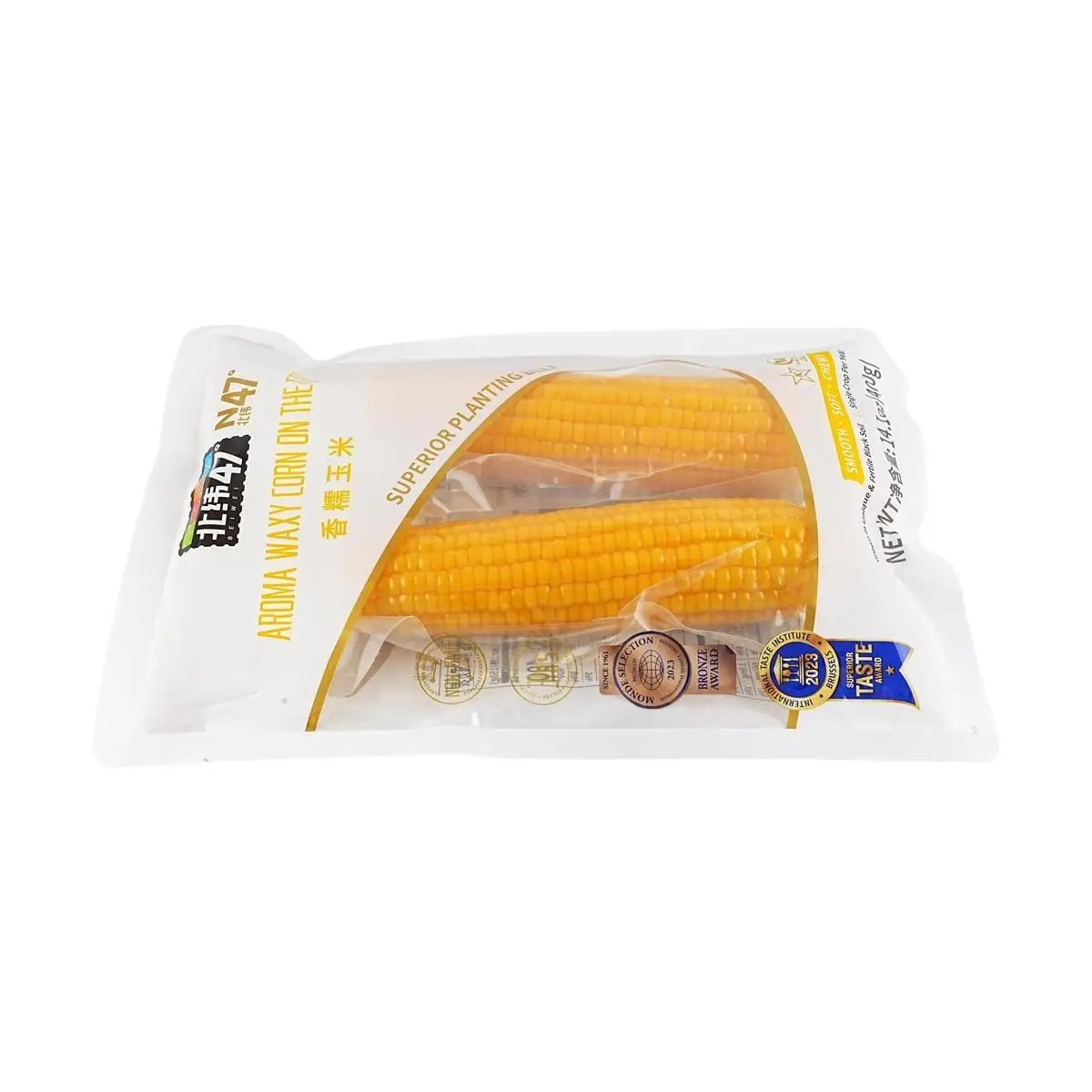 [8Packs] Bei Wei 47 Sweet Corn on the Cob - 2 Pieces, 14.1oz*8Packs