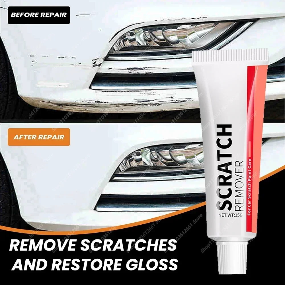 Car Scratch Remove Automobile Polishing Paste Sponge Pickup Trucks Body Paint Smooth Care Refurbishment Broken Scratchs Repair