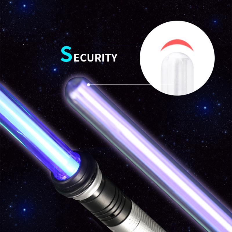 Mới RGB Lightsaber Laser Thanh Kiếm Đồ Chơi Đèn Saber 7 Màu Sắc Thay Đổi Trẻ Em Soundfonts Lực FX FOC Blaster Đồ Chơi Jedi Laser thanh Kiếm Quà Tặng