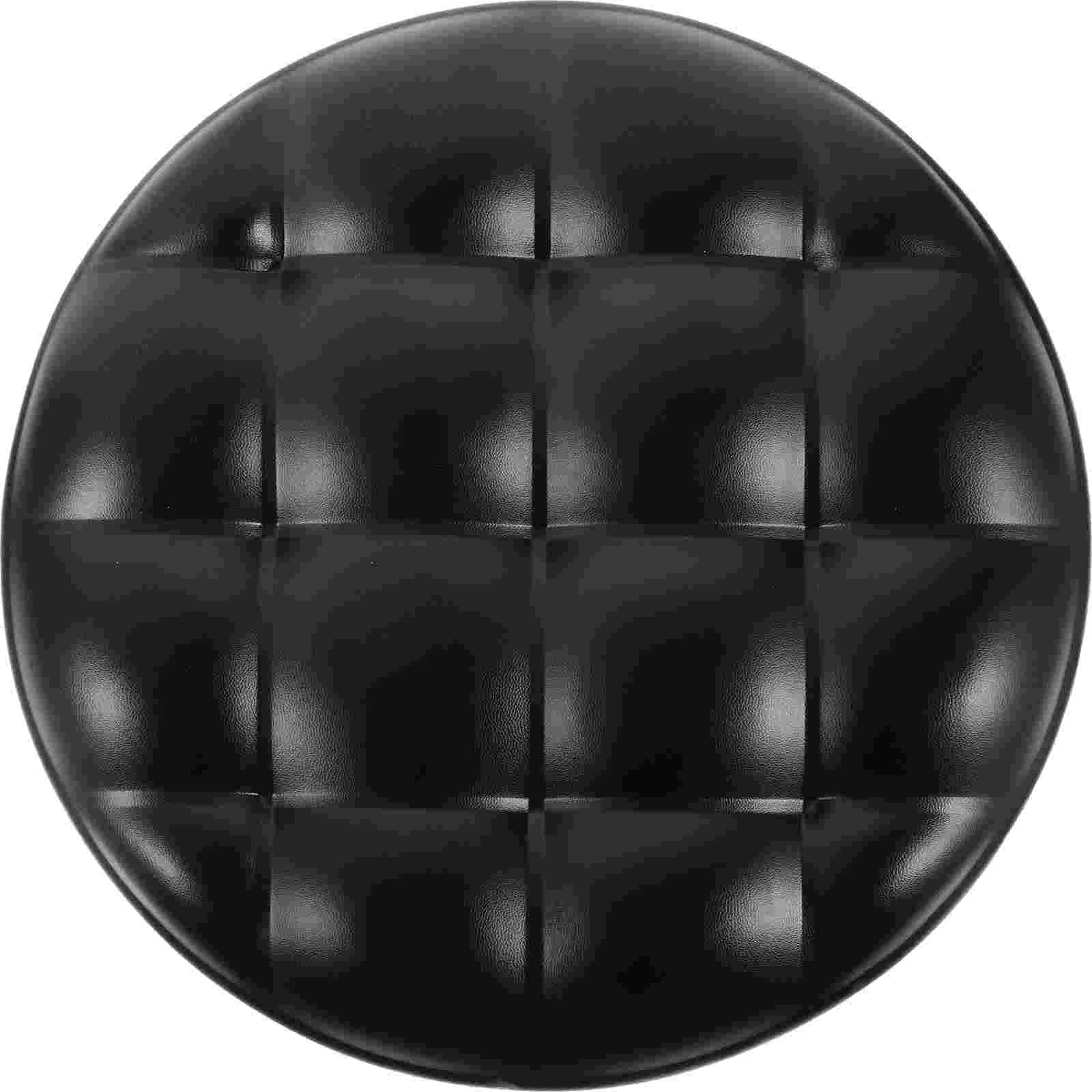 8Pcs Bar Stool Seat Panel Round Replacement Cushion For Chair Swivel Padded Surface PU Dining Chair Counter Stool Seat Panel
