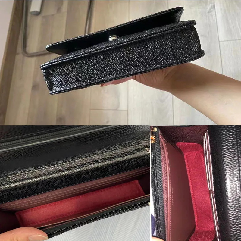Adatto per organizer per borse cc woc Secchio per trucco Borsa di lusso Portafoglio modellante per base portatile sulla modellatore di base per borse a catena