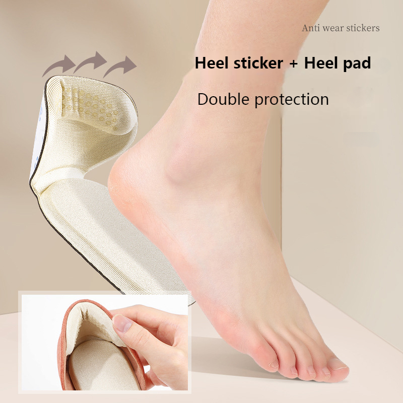 T-vorm Schuim Hielstickers Hielbeschermers Hoge hak inlegzolen Platte hak inlegzolen Schoenverstellers Halve inlegzolen voor dames 2 stuks / 4 stuks