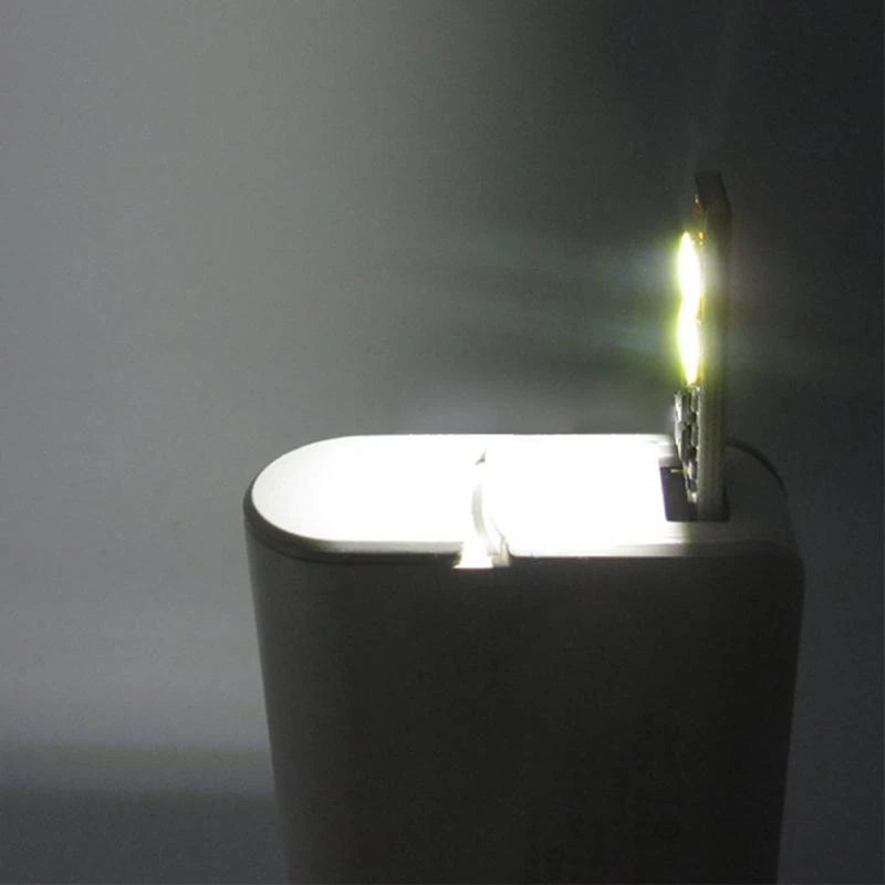 Mini lámpara LED con Sensor táctil, luz nocturna con enchufe USB, 5V, tarjeta de bolsillo, lectura de libros, lámpara de mesa para banco de energía, ordenador portátil