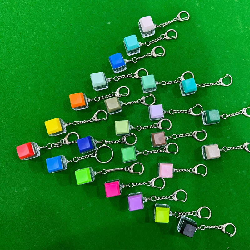 บุคลิกภาพคอมพิวเตอร์หลายสีคีย์บอร์ดจี้ปุ่มความเครียดกด Finger Boring Key CHAIN ของเล่นของขวัญ