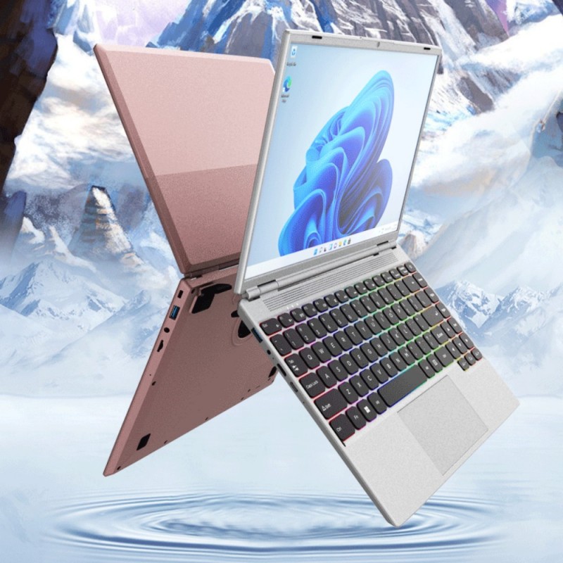 2023 Nieuwe Ram 16G Ddr4 Rom 128G Ssd N5095 14 Inch Intel Quad Core Windows 10 Pro Goedkope Student Laptop Computer