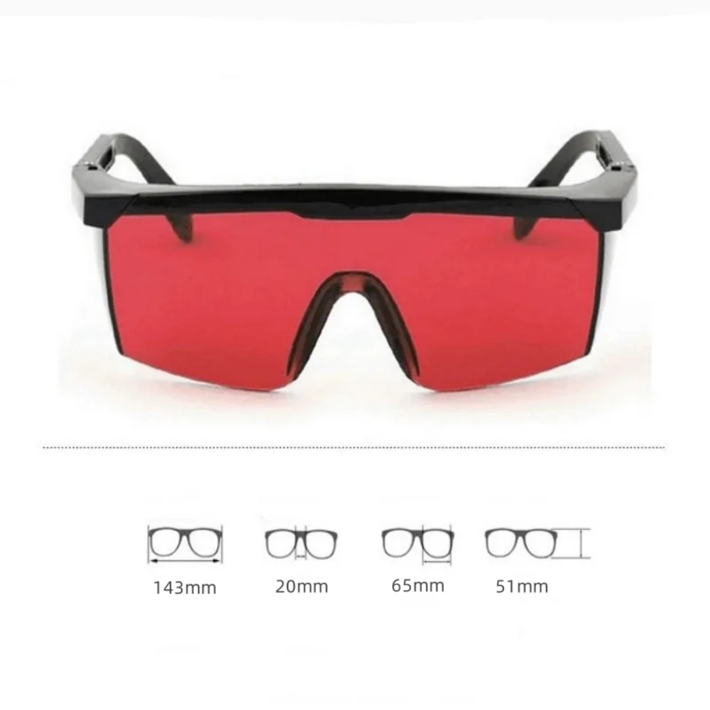 Gafas de protección láser para IPL/E-light OPT, gafas protectoras para depilación con punto de congelación, gafas universales a prueba de luz