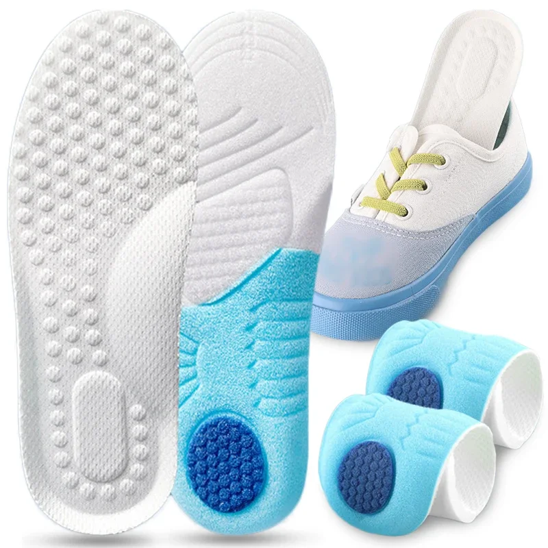 Kinder Orthesen Einlegesohlen Memory Foam Komfortable Atmungsaktive Schuhe Pad Laufende Sport Arch Support Einlegesohle Kinder Bein Gesundheit Pflege