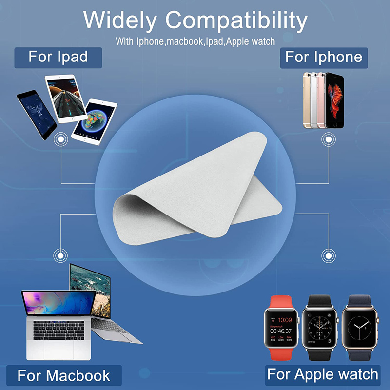 Pano de polimento para apple iphone ipad ar macbook tela câmera polonês limpeza pano de limpeza