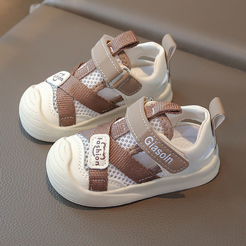 Летняя спортивная обувь для детей, дышащая обувь из сетчатой ткани для мальчиков и девочек, трендовые модные детские кроссовки с эргономикой