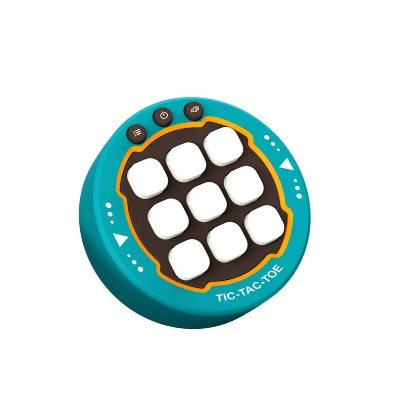 1PC Tic Tac Toe Elektronisches Schachbrett Multifunktionale kinder Bildung Strategie Spielzeug Interaktive Gehirn Spiel Eltern-kind-Spaß