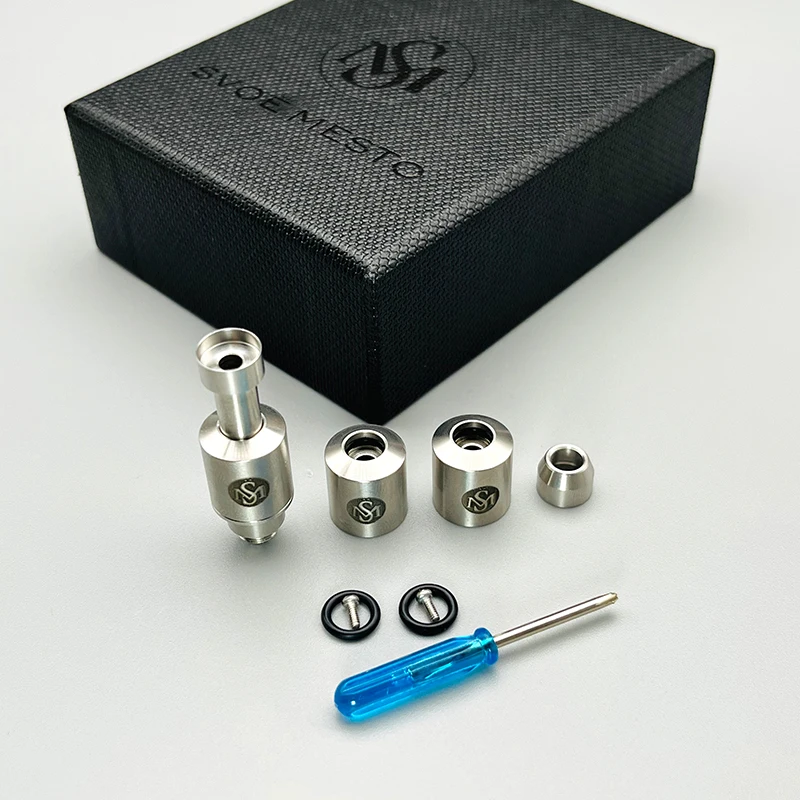 DSX Style Kayfun BB RBA Bridge 316ss Control de flujo de aire de 14 mm para caja de palanquilla de tanque Boro 316 SS con sistema de flujo de aire AFC Aerokon