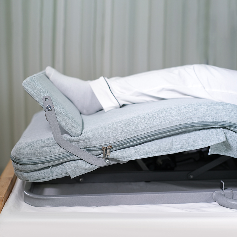 Tragbare Klappfunktionen, verbessertes elektrisches Homecare-Pflegebett mit Matratze