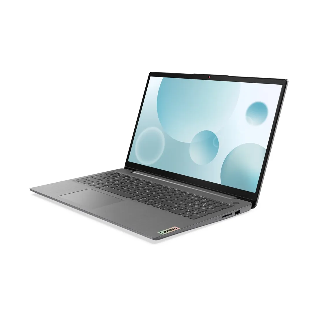 Laptop Lenovo IdeaPad 3  Intel i3-1215U 15.6"FHD TN 250nits AG 8GB DDR4 3200 SSD256 Intel UHD Graphics NoOS Arctic Grey