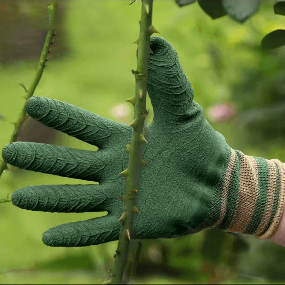 1/2 pares de guantes de jardinería a prueba de espinas, guantes de jardín para poda de rosas, guantes de protección, guantes de rosas para Cactus, rosa y mora