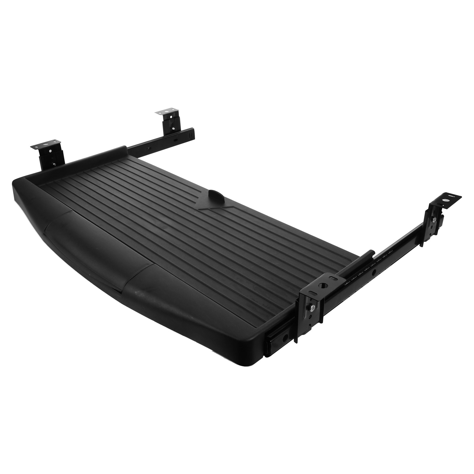 Bandeja de teclado tipo gaveta suporte de teclado slide out placa de armazenamento sob bandeja de mesa computador ganizer móveis
