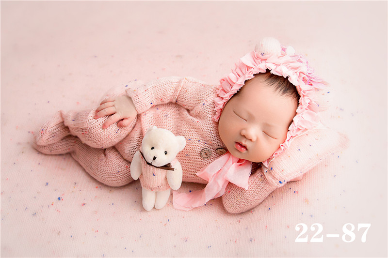 Sơ Sinh Đạo Cụ Chụp Ảnh Sơ Sinh Bé Trai Gái Romper Áo Liền Quần Mũ Cho Bé Romper Áo Liền Quần Bodysuits Bộ Trang Phục Đạo Cụ Chụp Ảnh Quần Áo
