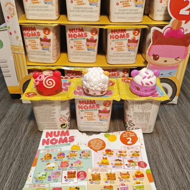 Numnoms Lipgloss Stempel Geur Zo Heerlijk Blind Box Pop Geschenken Speelgoed Model Anime Figuren Verzamel Ornamenten
