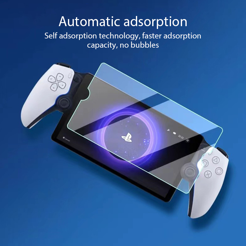 소니 플레이스테이션 포털 5 용 강화 유리, 투명 지문 방지 화면 보호기, 플레이스테이션 PS5 포털, 2 개
