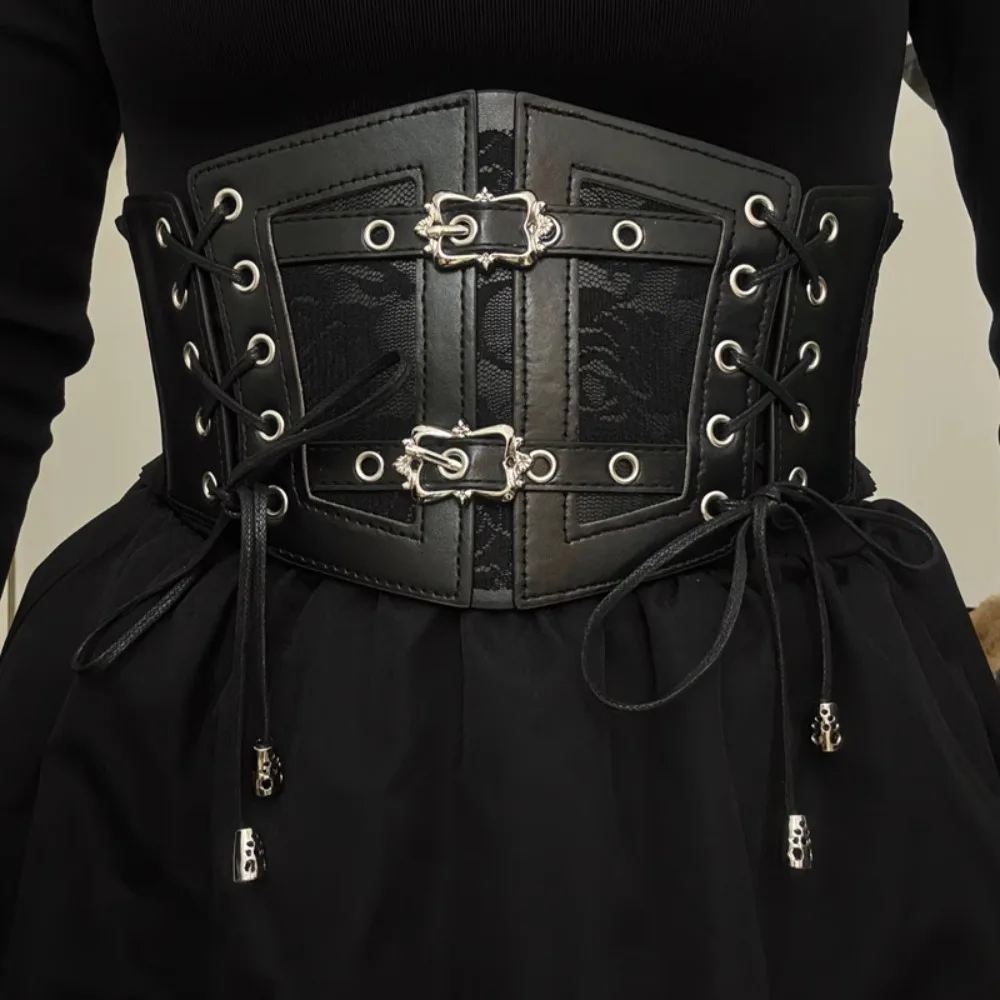 High End Wide Waistband Women's Belt Fashion Accessories