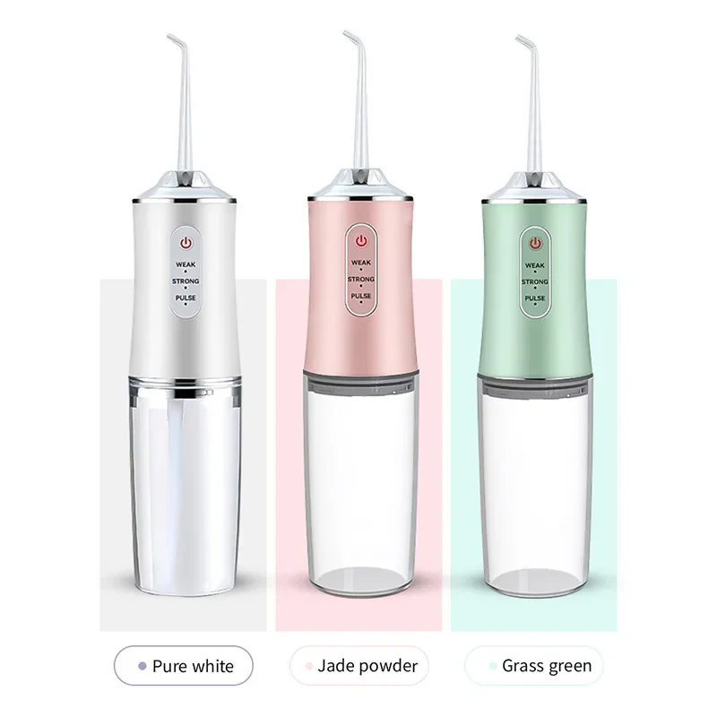 Irrigator ปากแรงดันสูงทันตกรรม Irrigator,ไร้สายทันตกรรม Flosser สําหรับทําความสะอาดฟัน,USB ชาร์จปากเครื่องซักผ้า