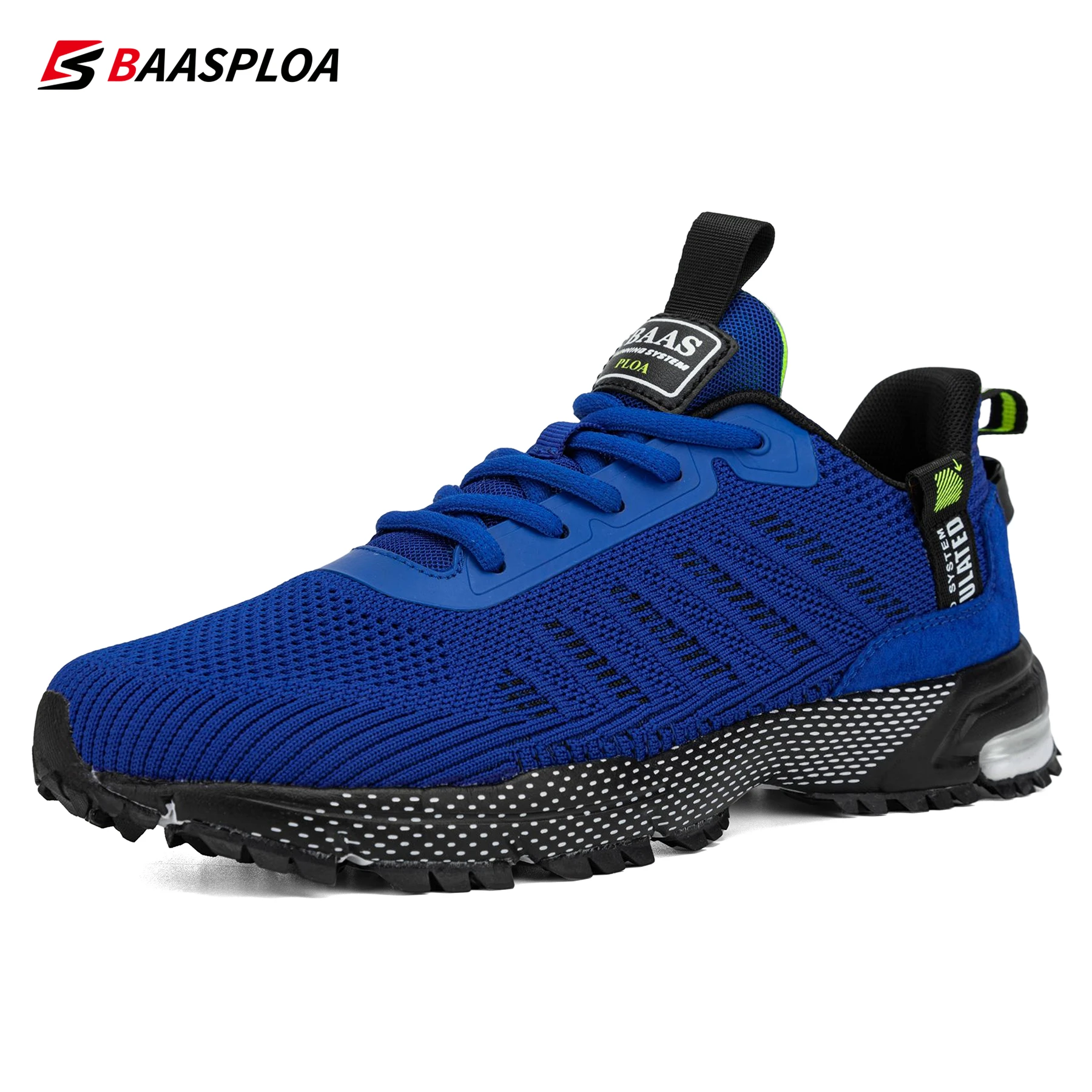 Baasploa-Tênis de Corrida Masculino, Tênis Leves, Malha, Masculino, Esportes ao Ar Livre, Tênis, Profissional, Designer