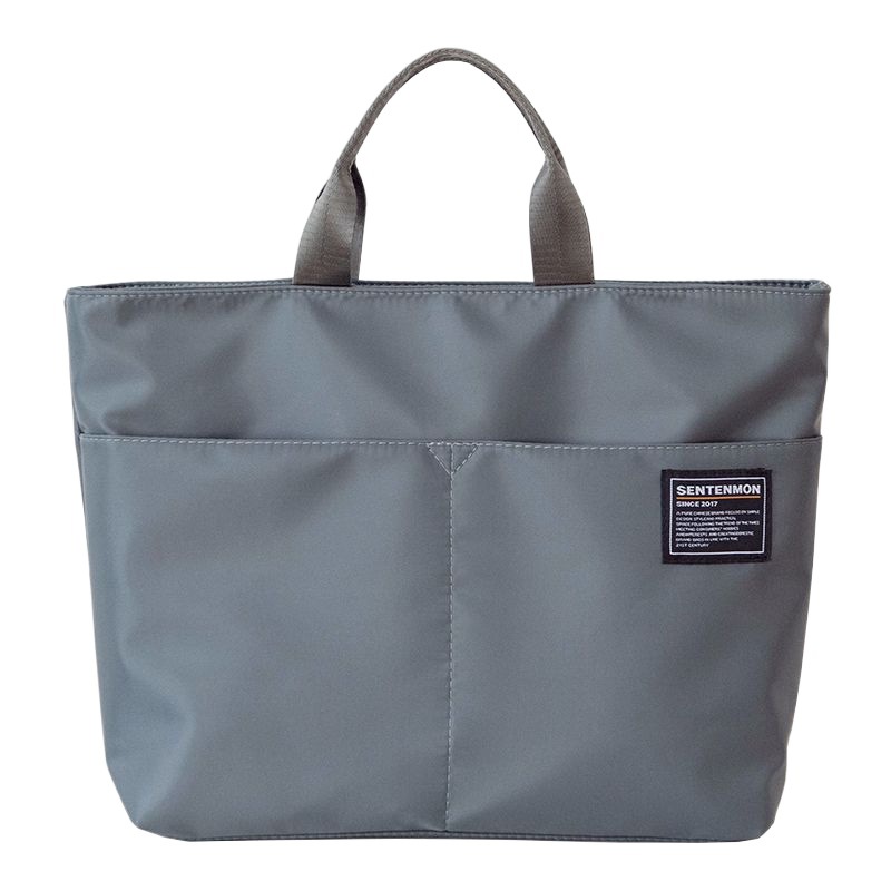 Borsa per Computer valigetta in tela Oxford orizzontale portatile moda grande capacità esci al lavoro borsa a tracolla