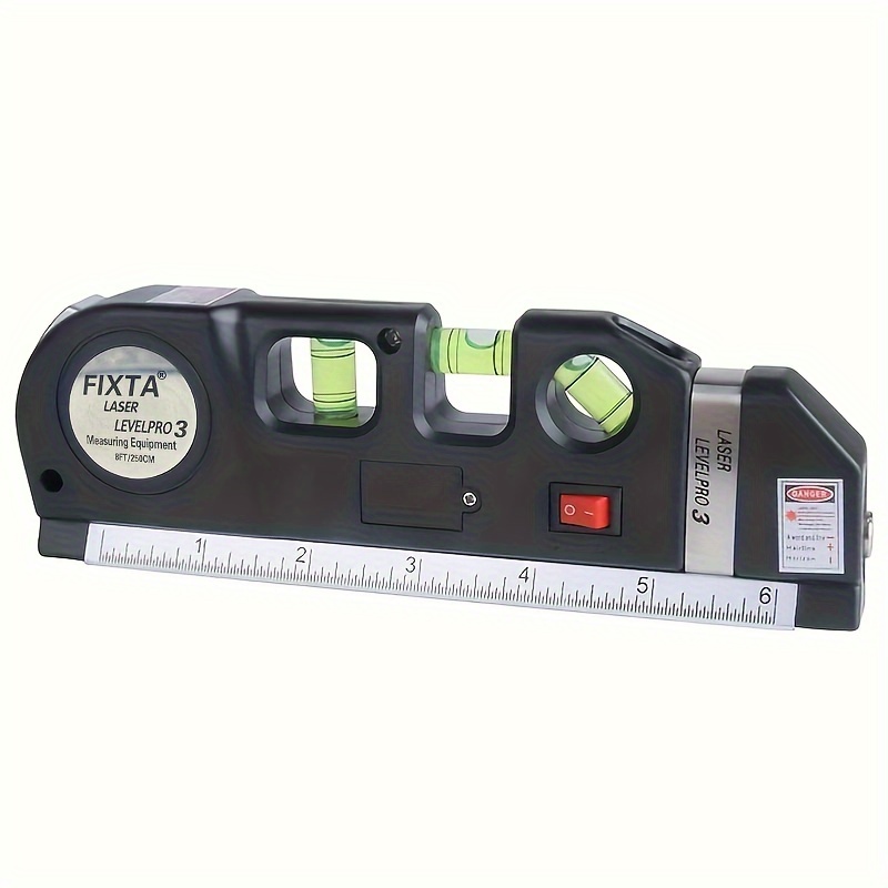 Laser Level Line Tool, Multipurpose Laser Level Kit Standard Cross Line Laser level Laser Line leveler Beam Tool no battery