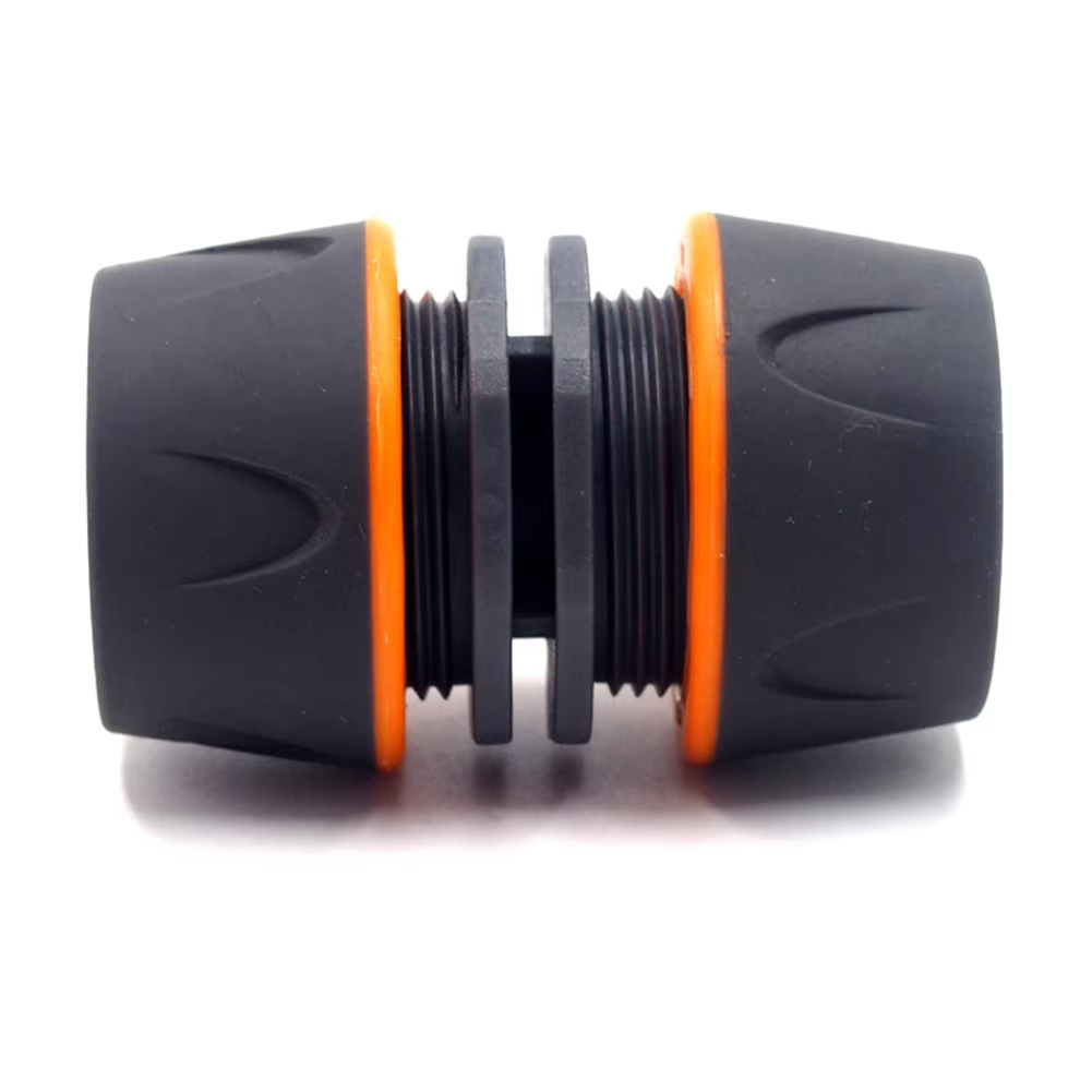 1Pcs 1/2" Garden Hose Connector - 12mm PVC Extension Joint Adapter for Irrigation Systems & Water Pipe Repair