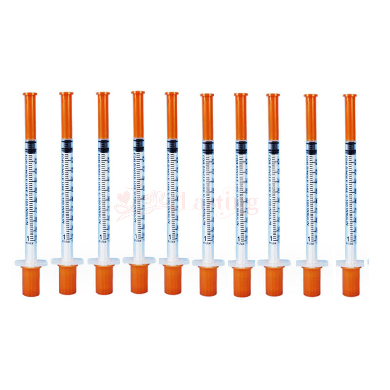 50 ชิ้น/แพ็ค 1ML เข็มฉีดยา 30G 13 มม.(ยาว 8 มม.) อุปกรณ์ Lab ฟาร์มสัตว์วัวแกะม้าแมวสุนัขสัตว์เลี้ยงเข็มฉีดยา Liquid Tattoo