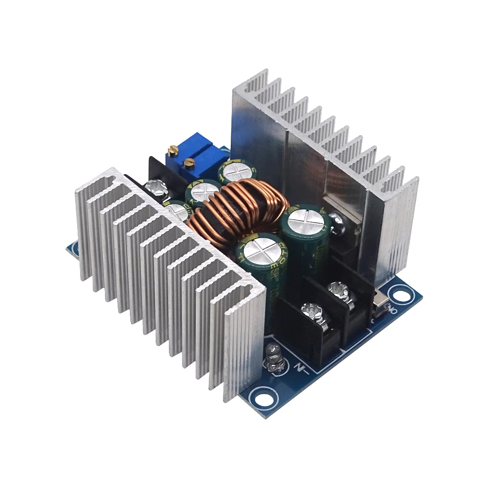 Módulo convertidor reductor ajustable DC-DC de 300W, módulo de potencia del controlador LED de corriente constante de 20A