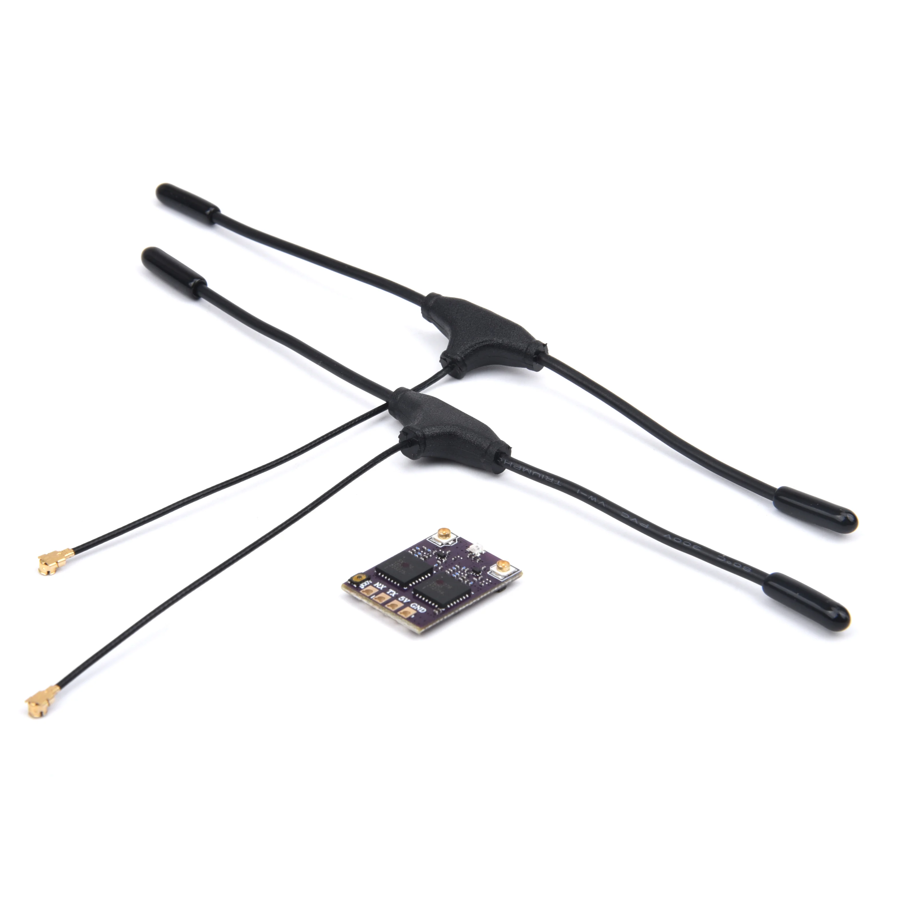 Novo es900 es900rx dual rx elrs 915mhz receptor de diversidade tcxo embutido para avião rc fpv drone de longo alcance quadcopter peças diy