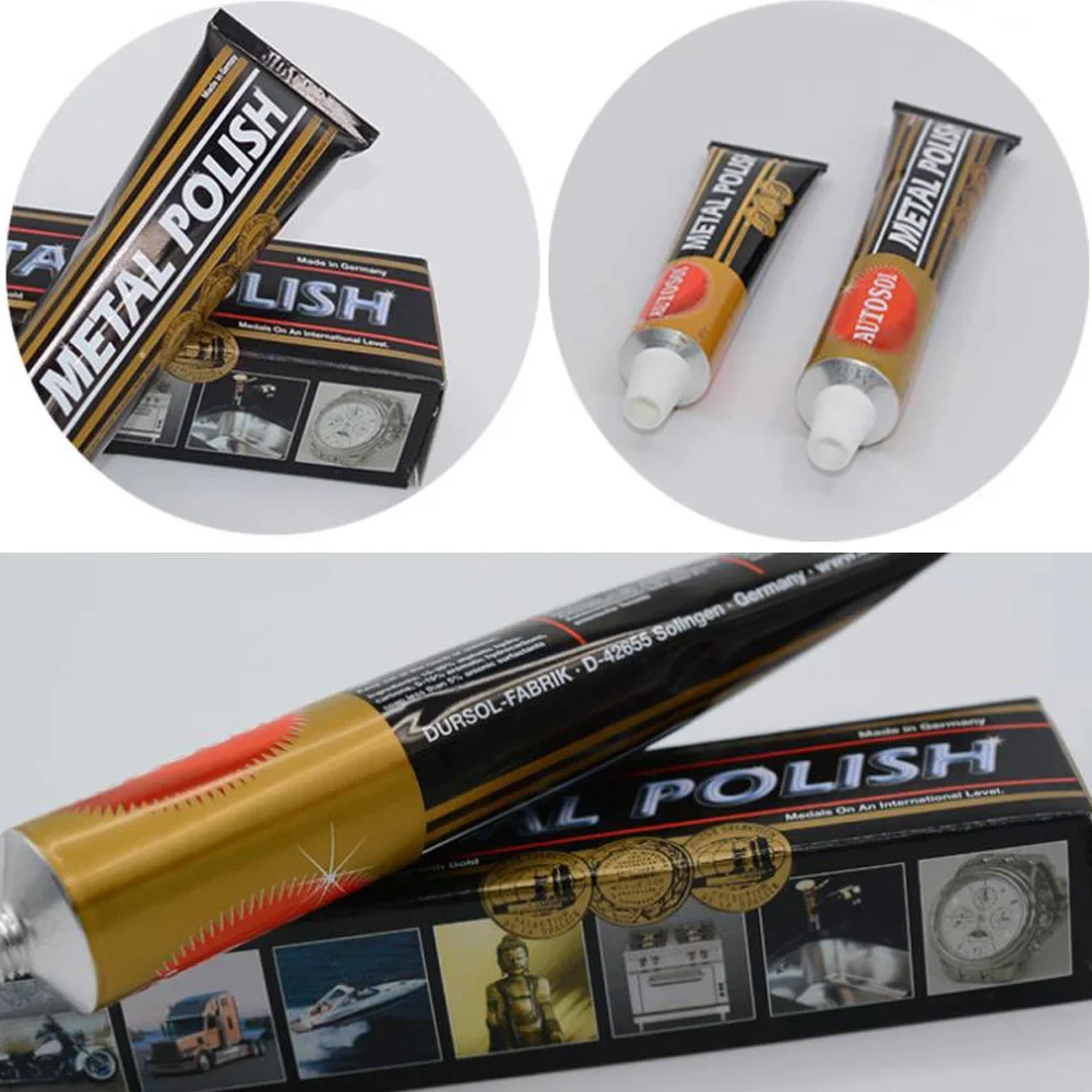 Agent de polissage pour métaux, couteau à crème, Machine à polir, fournitures de cire, pâte de polissage professionnelle, dissolvant d'oxyde de rouille, outil de nettoyage 50g