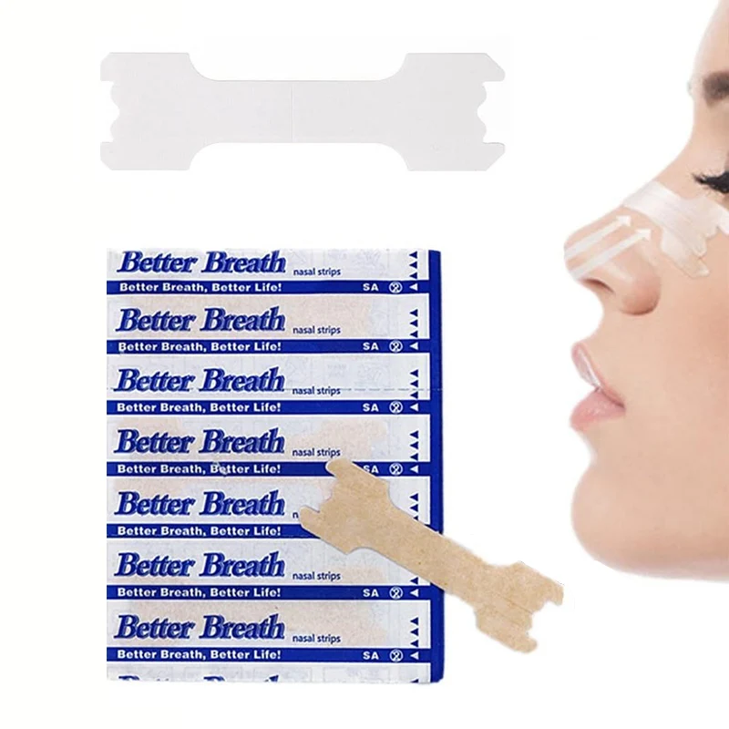 Better Breath パッチいびき防止鼻ストリップ大人用、良い睡眠使い捨て保護具 10 個 30 個 60 個