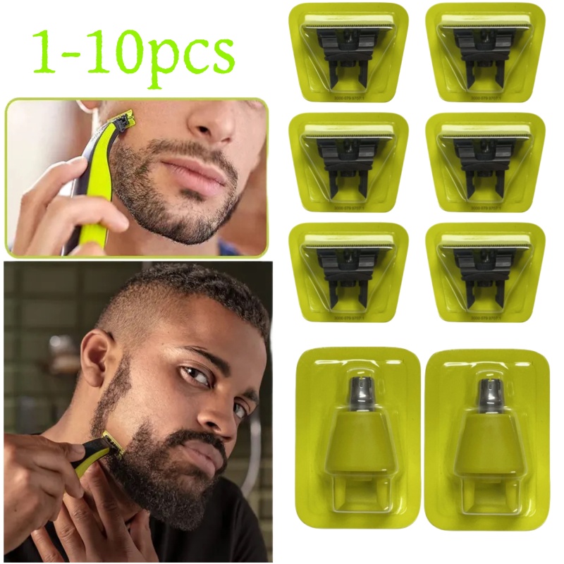 1-10 Pcs Electric Trimmer Shaver Replacement Kit For One Blade Shaver For QP2520/QP2530/QP2630/QP6510/QP6520/QP2523
