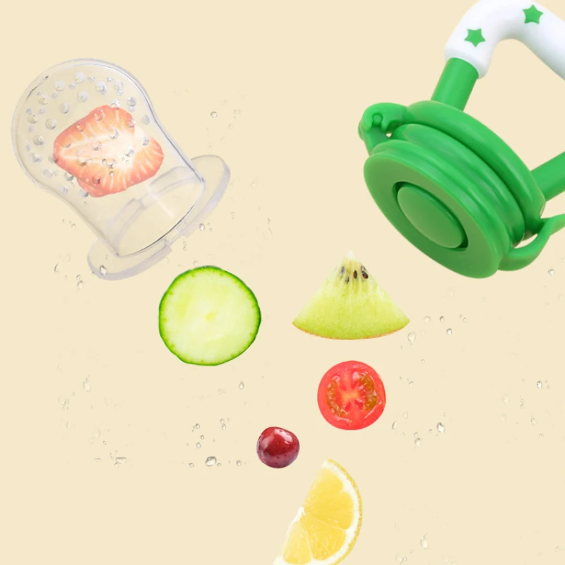 Clearance_Baby Silicone Baby Fruit Feeder Food Supplement Pacifier Molar Stick Supplementary Portable Kids Boys Girls Fruit Supp
